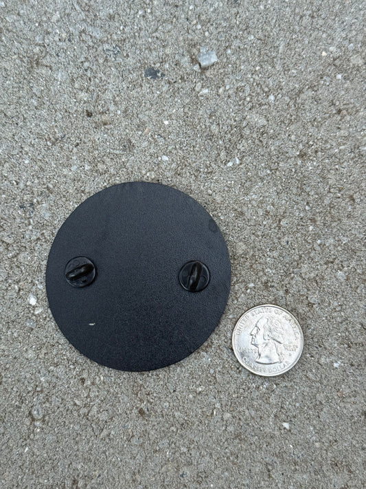 🚫😴🌃 No Sleep City Facts Co. XL Pin